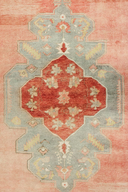 Vintage Konya Handwoven Tribal Rug, J70779