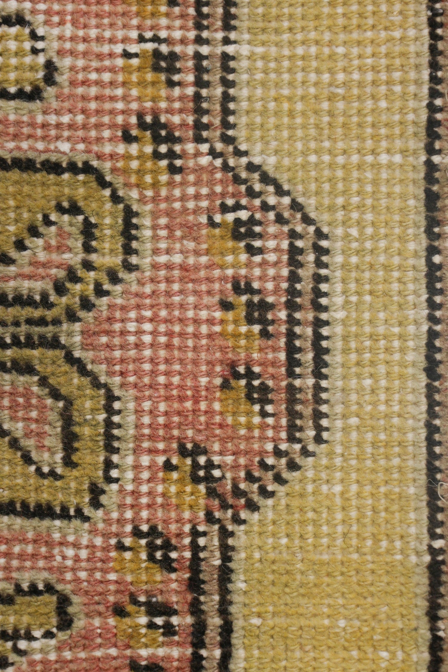 Vintage Konya Handwoven Tribal Rug, J70988