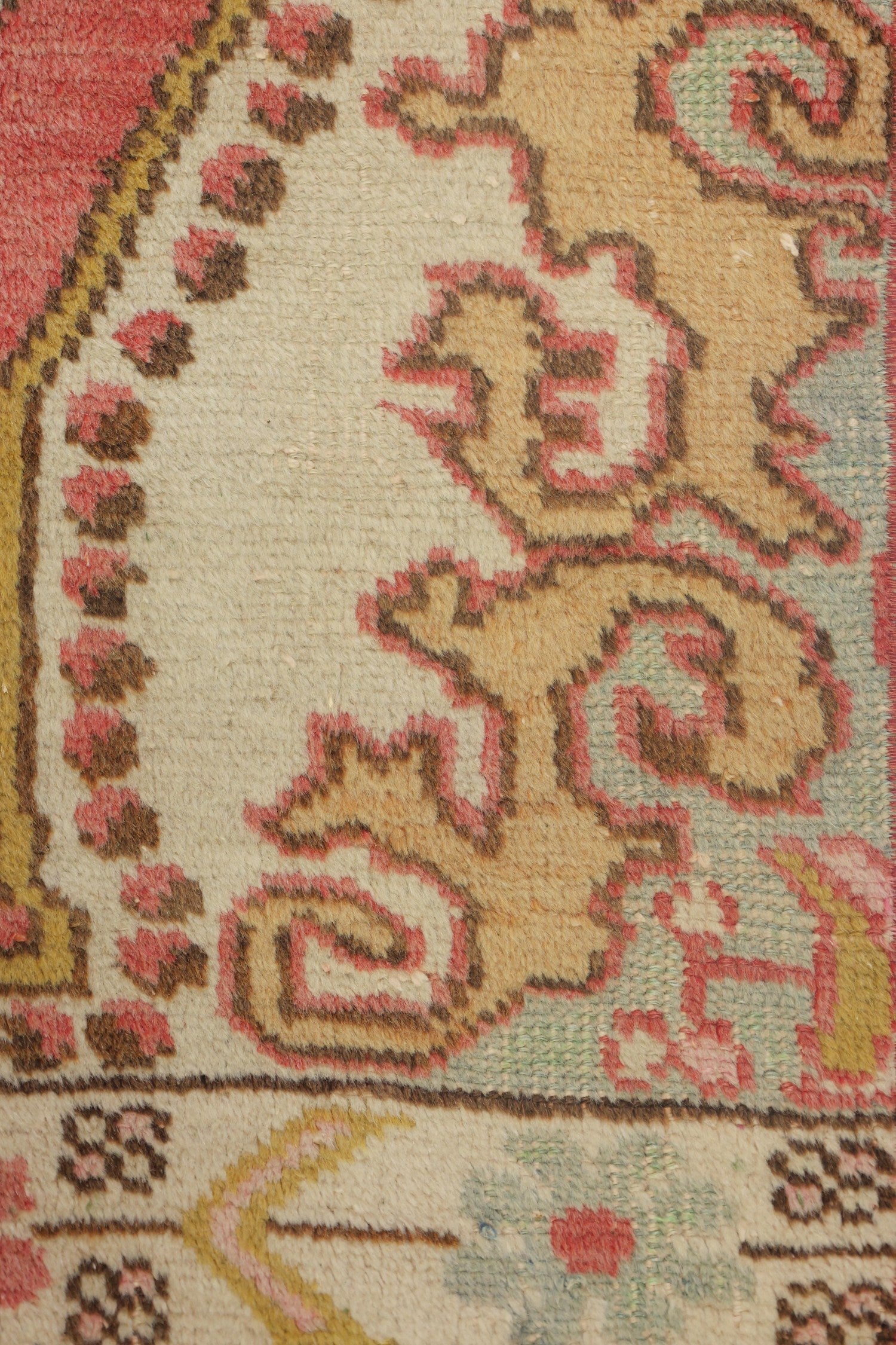 Vintage Konya Handwoven Tribal Rug, J70992