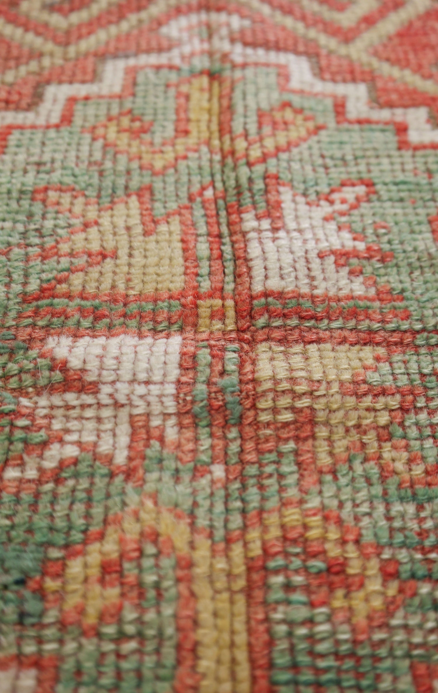 Vintage Konya Handwoven Tribal Rug, J72358