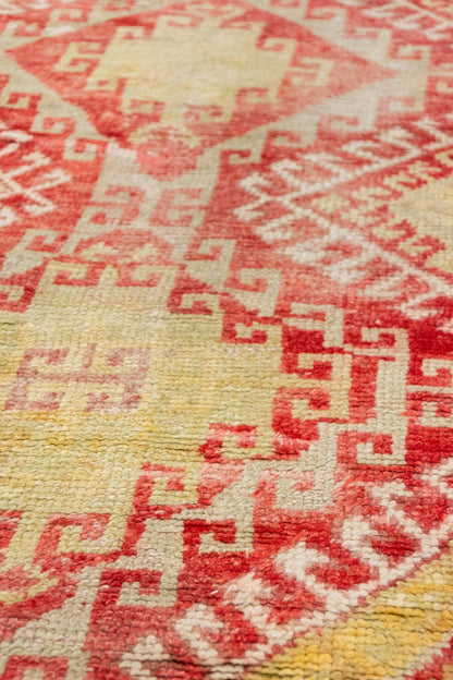 Vintage Konya Handwoven Tribal Rug, J88003