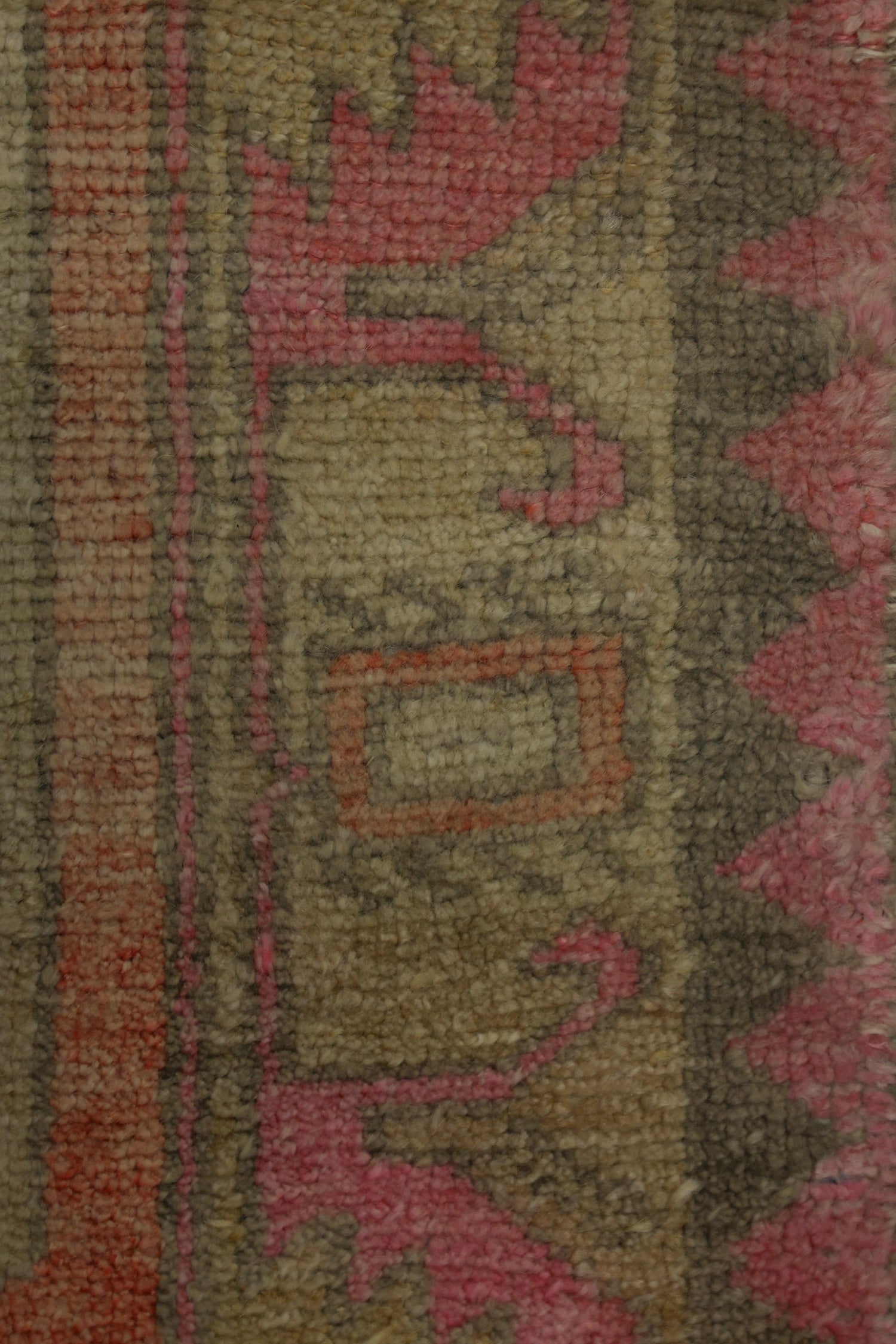 Vintage Konya Fragment Handwoven Tribal Rug, J72332