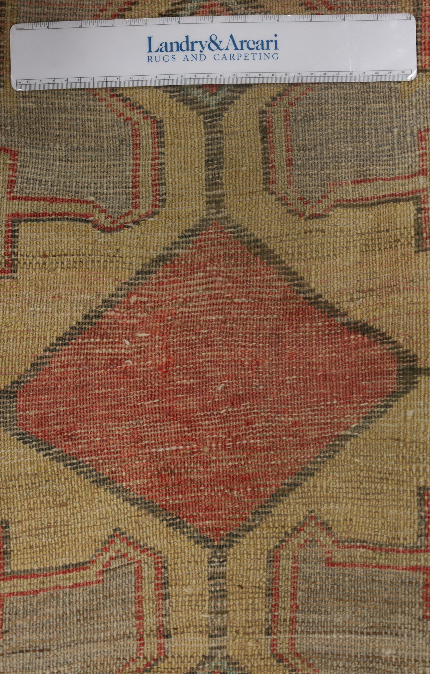 Vintage Konya Fragment Handwoven Tribal Rug, J72333