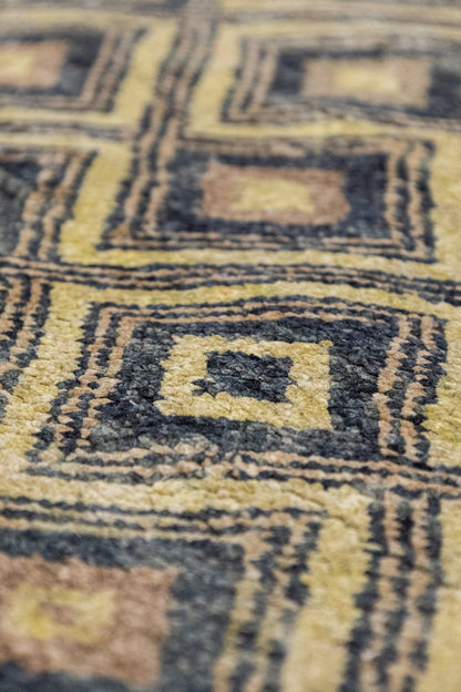 Kuba Handwoven Tribal Rug, J88461