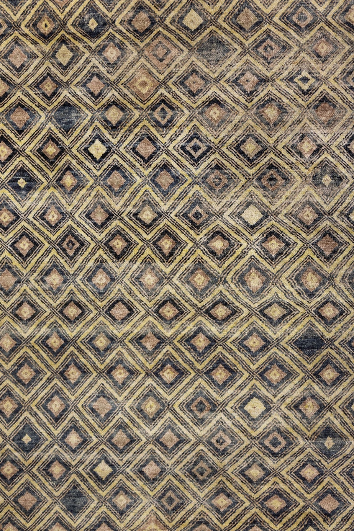 Kuba Handwoven Tribal Rug, J88461