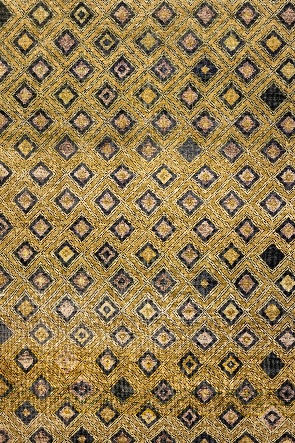 Kuba Handwoven Tribal Rug, J88462
