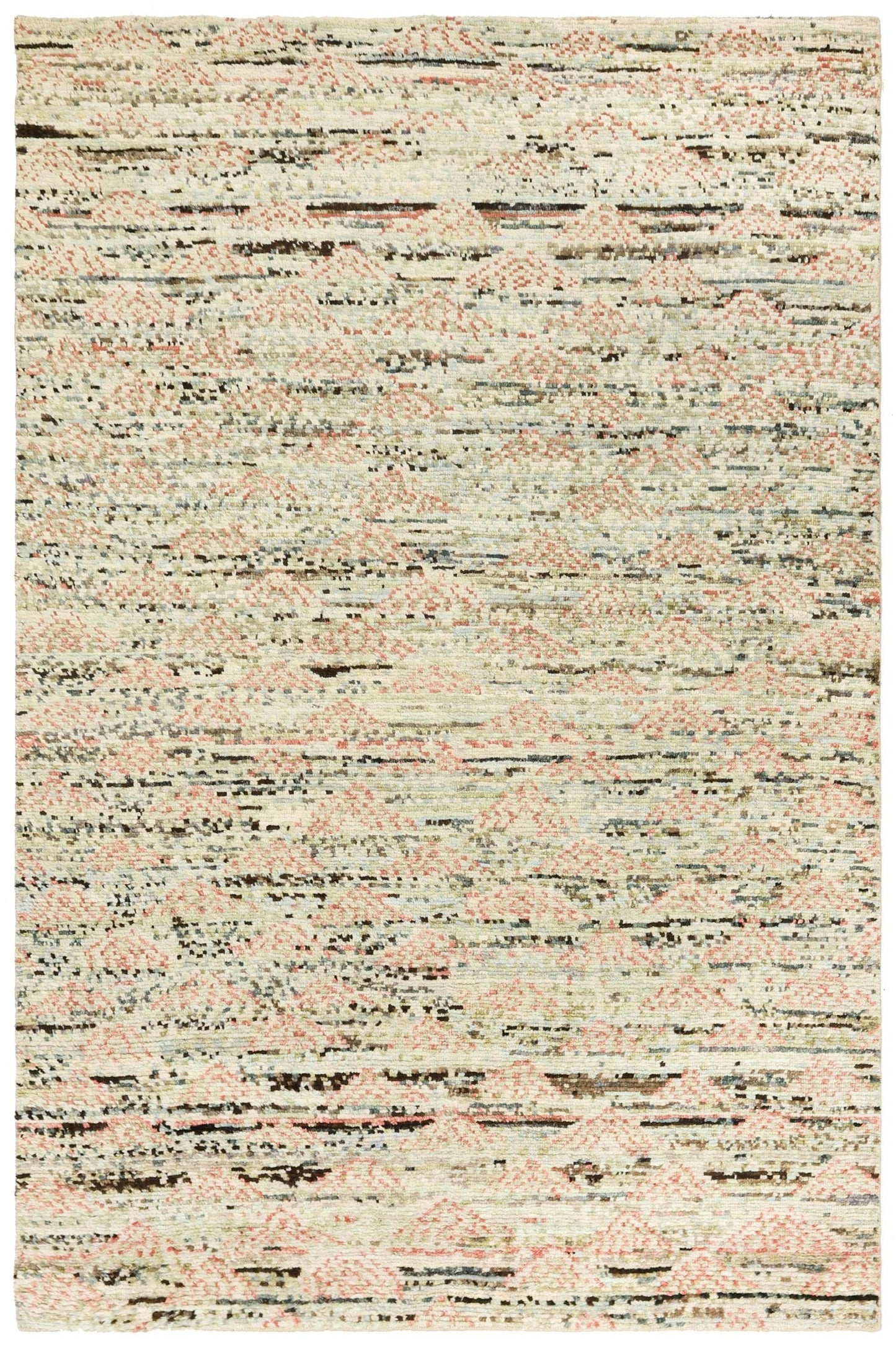 Kuba Moroccan Handwoven Tribal Rug