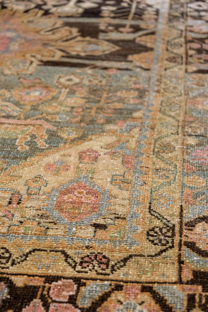 Vintage Kurd Hamadan Handwoven Tribal Rug, J75052