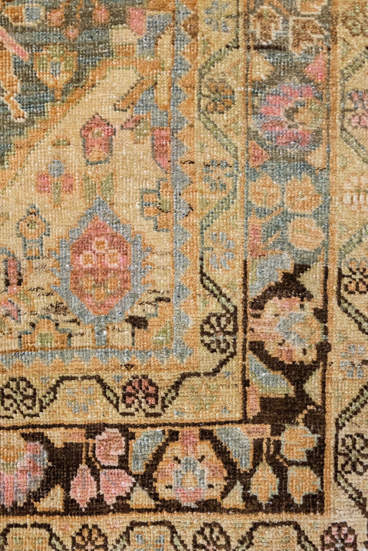 Vintage Kurd Hamadan Handwoven Tribal Rug, J75052