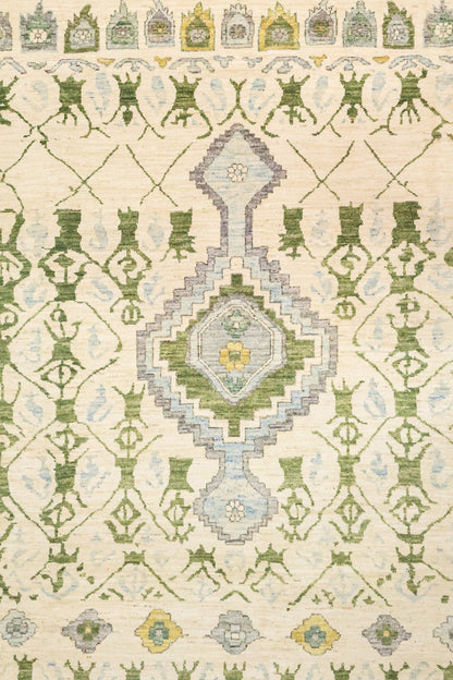 Kurd Medallion Handwoven Tribal Rug, J81347