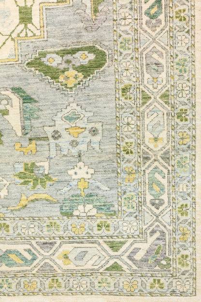 Kurd Medallion Handwoven Tribal Rug, J81347
