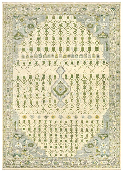 Kurd Medallion Handwoven Tribal Rug