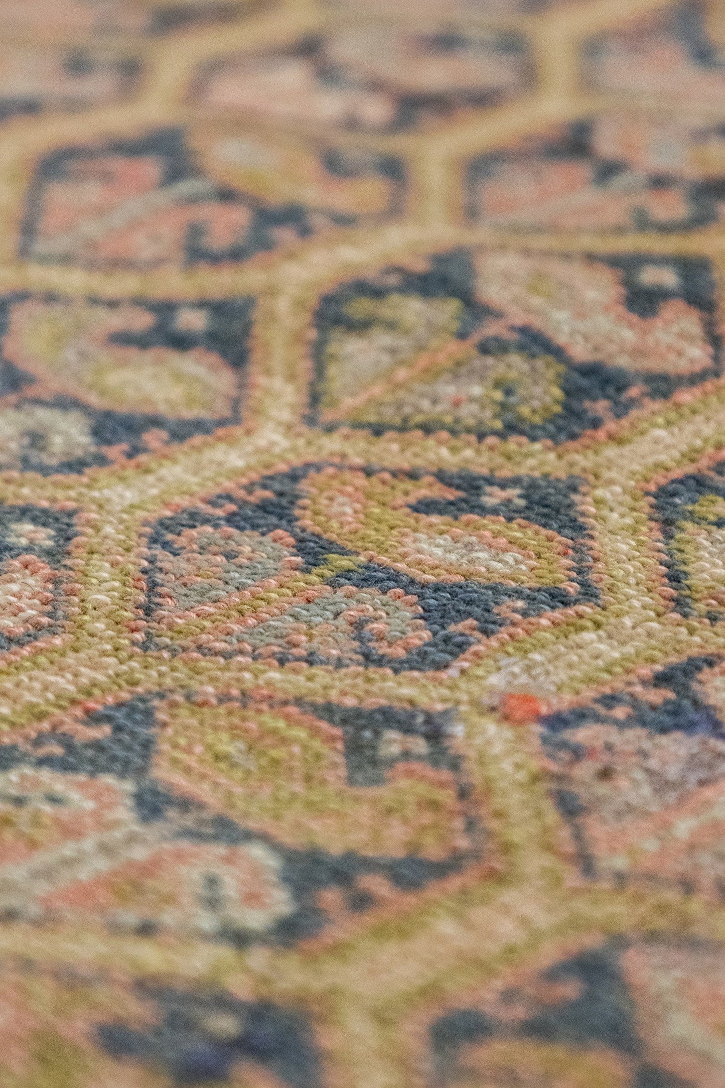Vintage Kurd Handwoven Tribal Rug, J75292