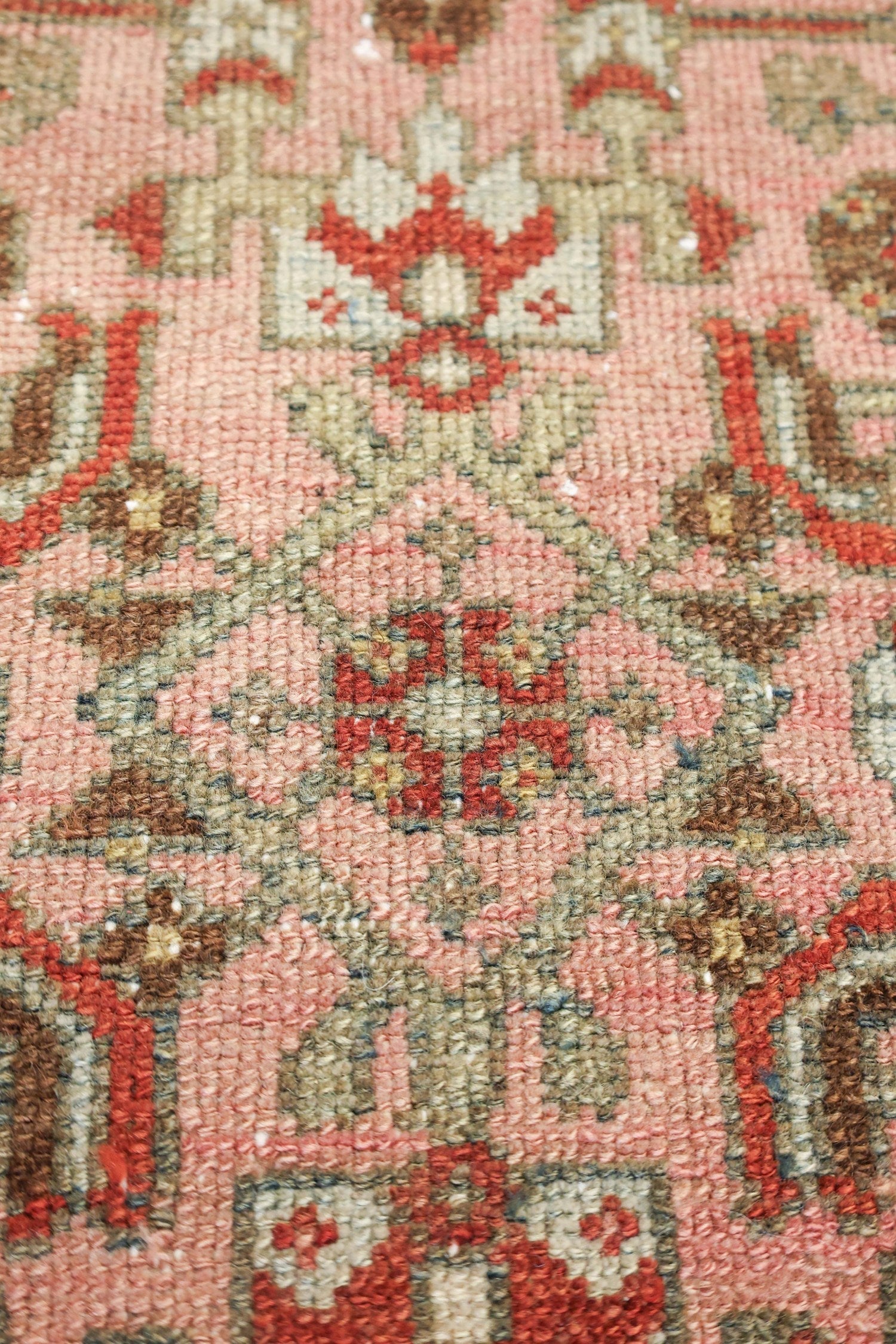 Vintage Kurd Handwoven Tribal Rug, J75842