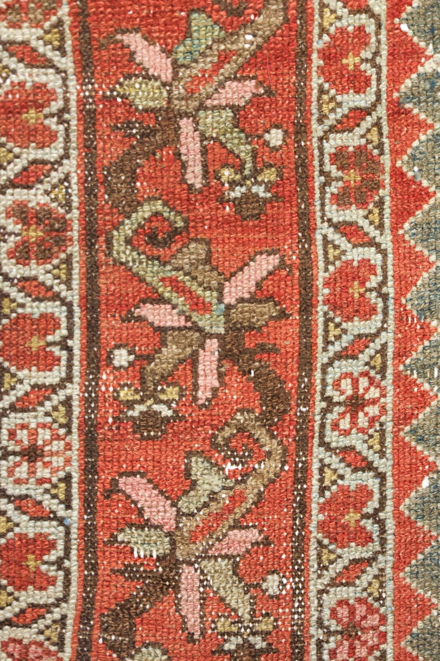Vintage Kurd Handwoven Tribal Rug, J75842