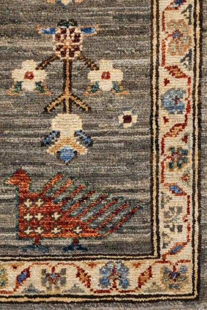 Kurd Handwoven Tribal Rug, J86215