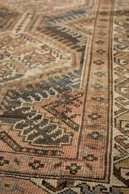 Vintage Kurd Handwoven Tribal Rug, J86464
