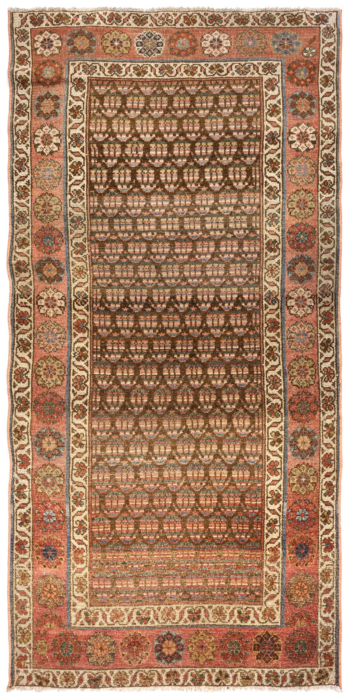 Antique Kurd Handwoven Tribal Rug