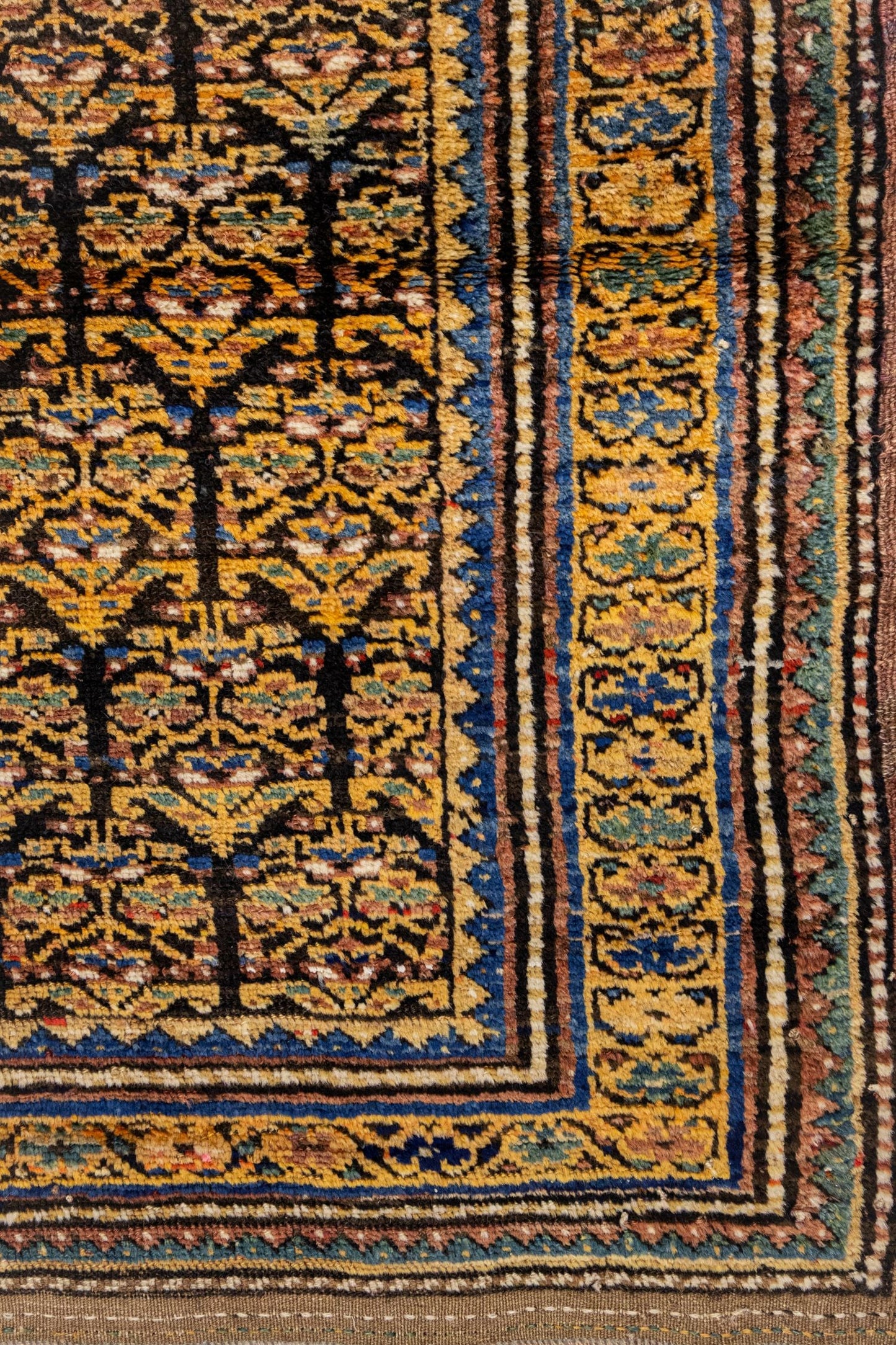Antique Kurd Handwoven Tribal Rug, J87177