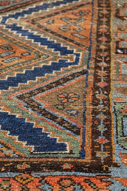 Vintage Kurd Handwoven Tribal Rug, J88209