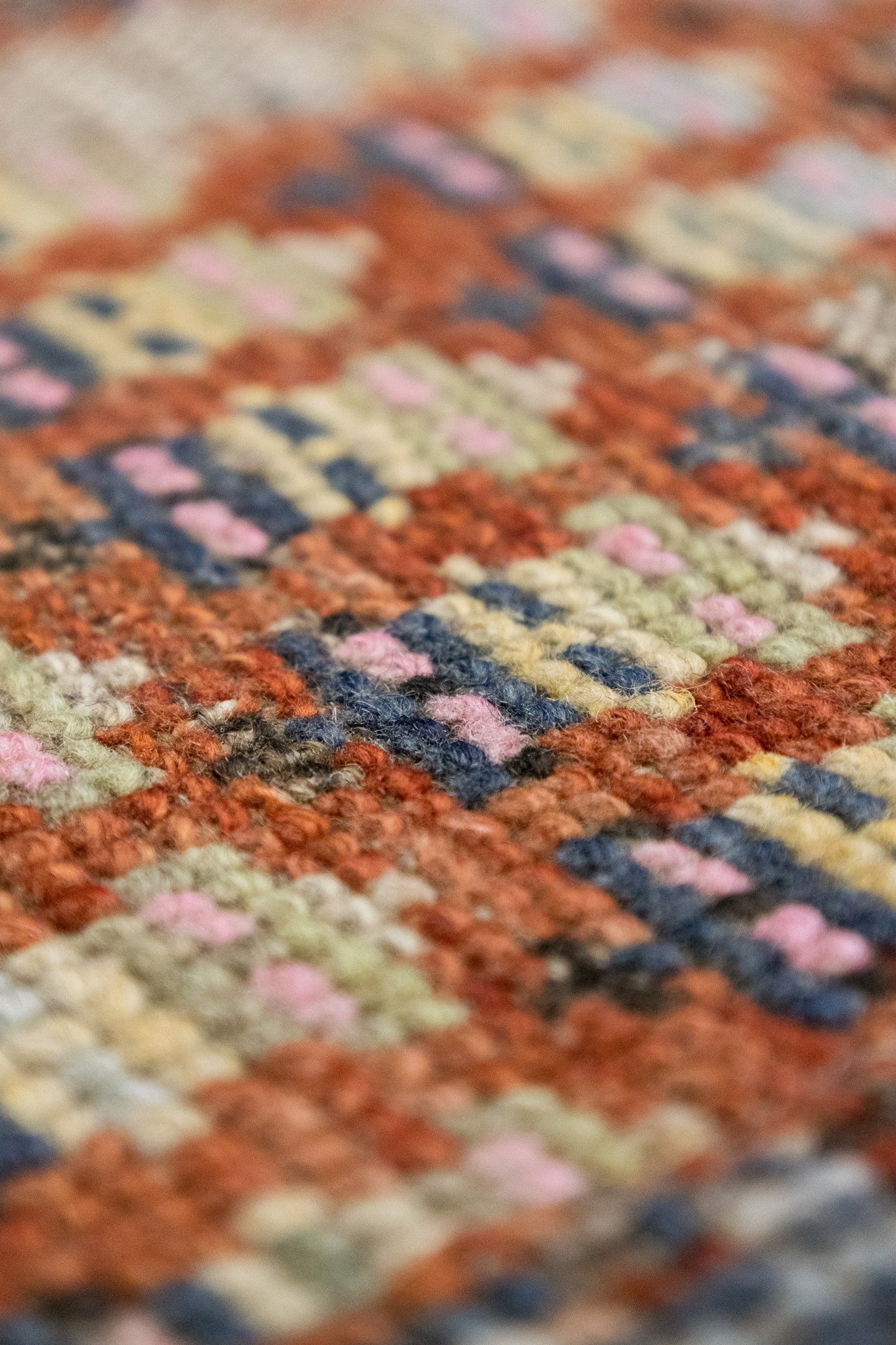 Vintage Kurd Handwoven Tribal Rug, J88211