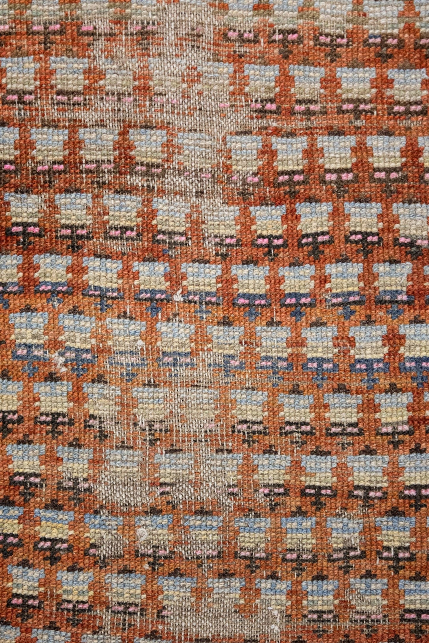 Vintage Kurd Handwoven Tribal Rug, J88211