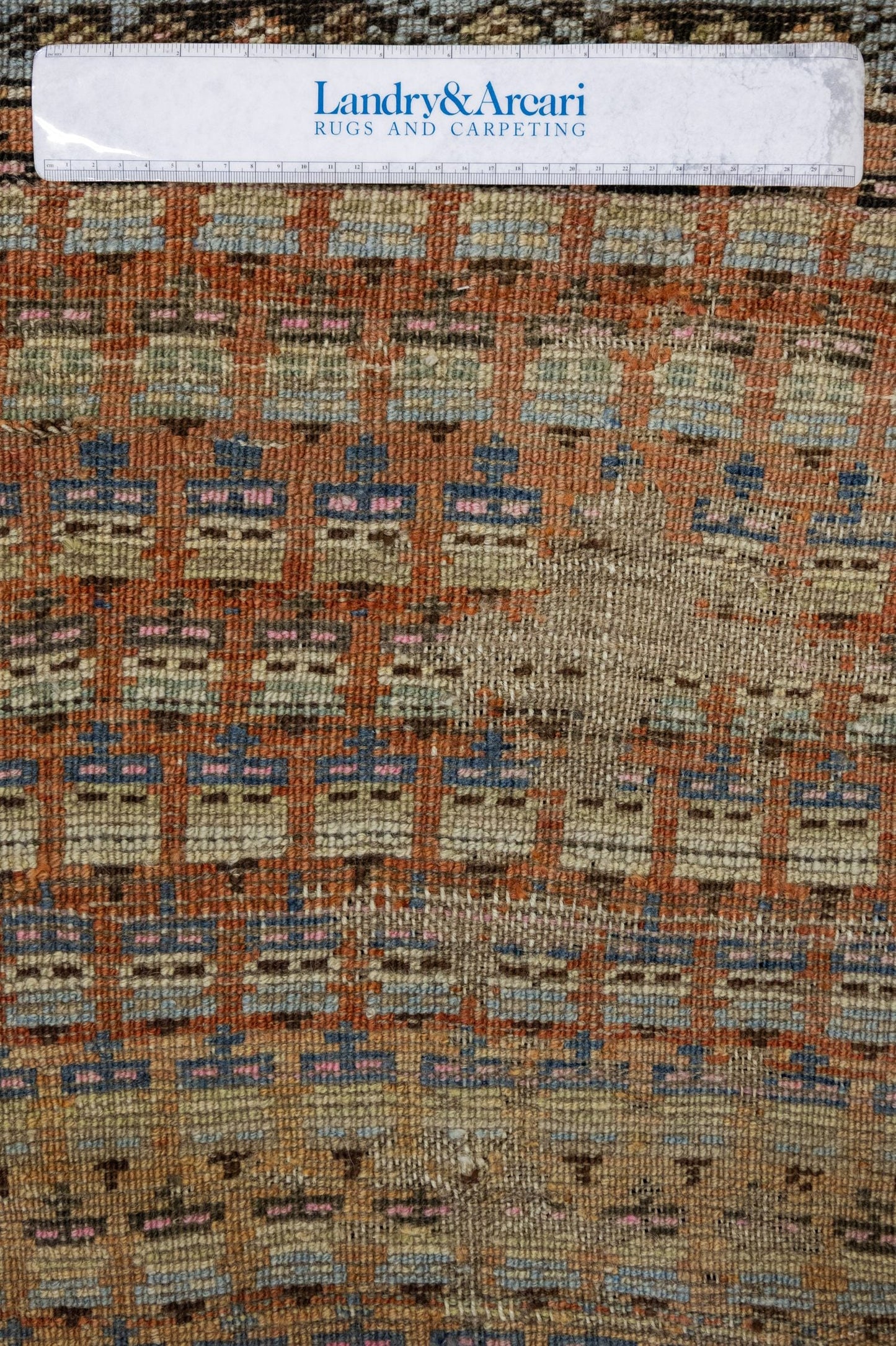 Vintage Kurd Handwoven Tribal Rug, J88211