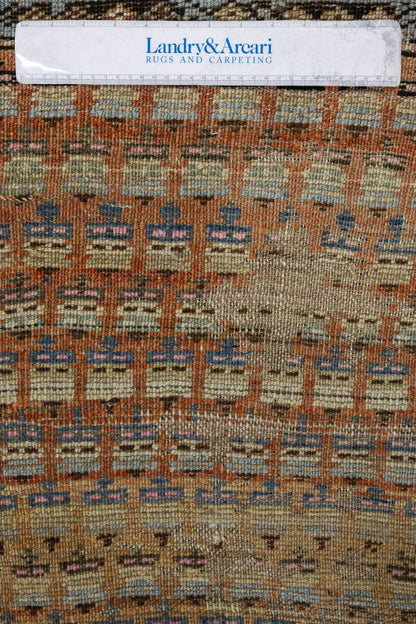 Vintage Kurd Handwoven Tribal Rug, J88211