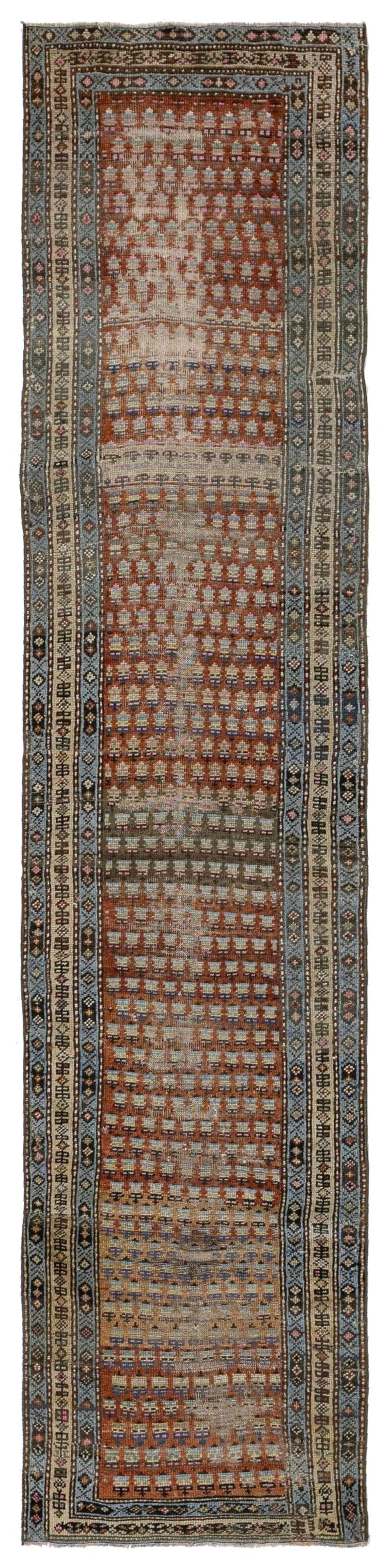 Vintage Kurd Handwoven Tribal Rug