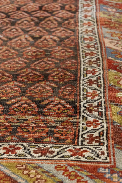 Vintage Kurd Handwoven Tribal Rug, J88218