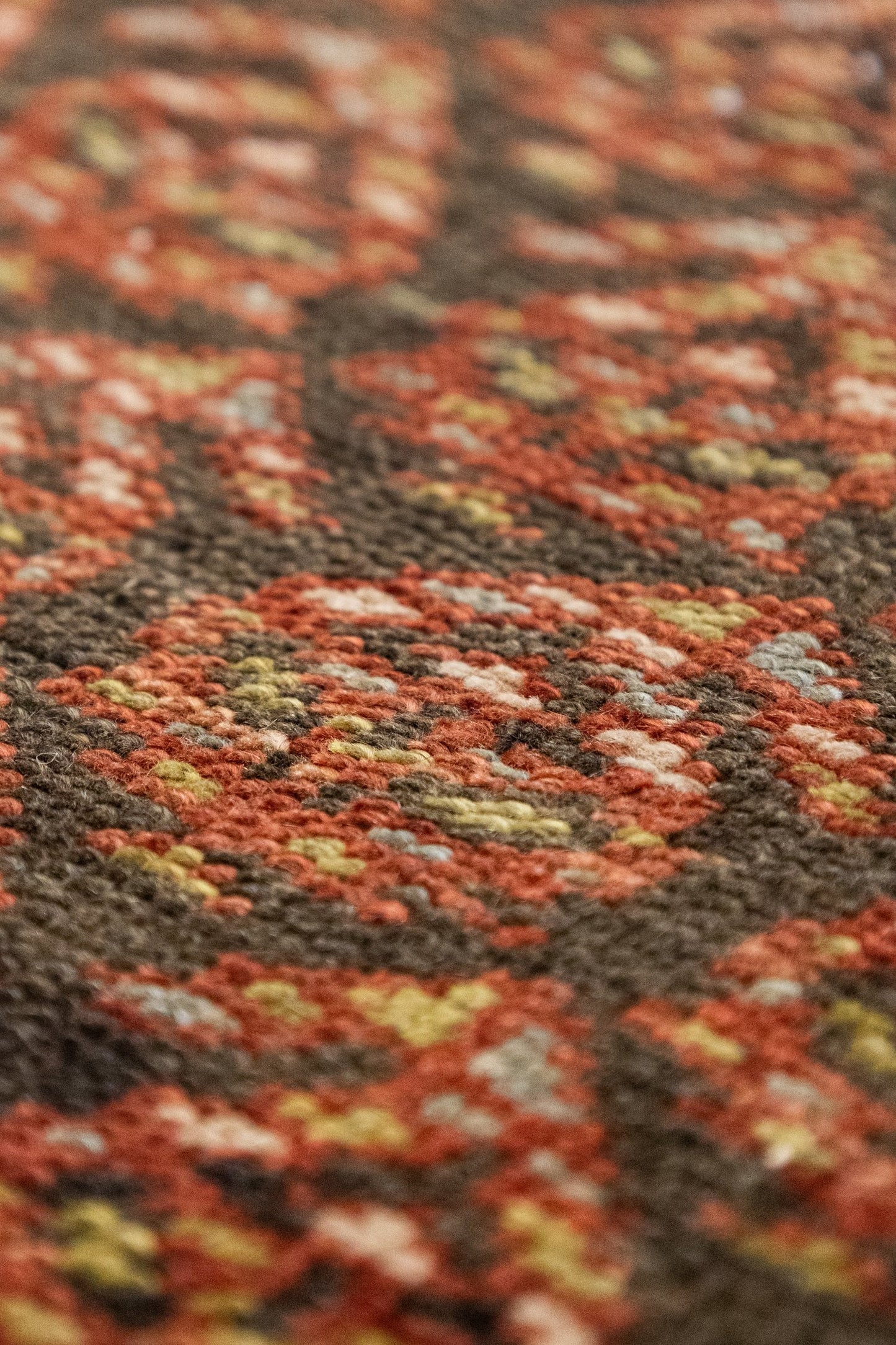 Vintage Kurd Handwoven Tribal Rug, J88218