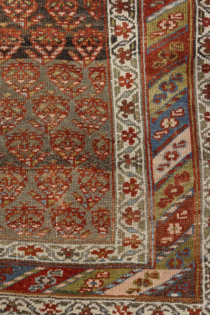 Vintage Kurd Handwoven Tribal Rug, J88218
