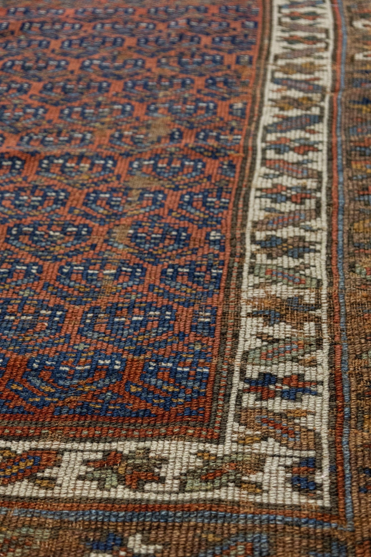 Vintage Kurd Handwoven Tribal Rug, J88223
