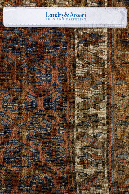 Vintage Kurd Handwoven Tribal Rug, J88223