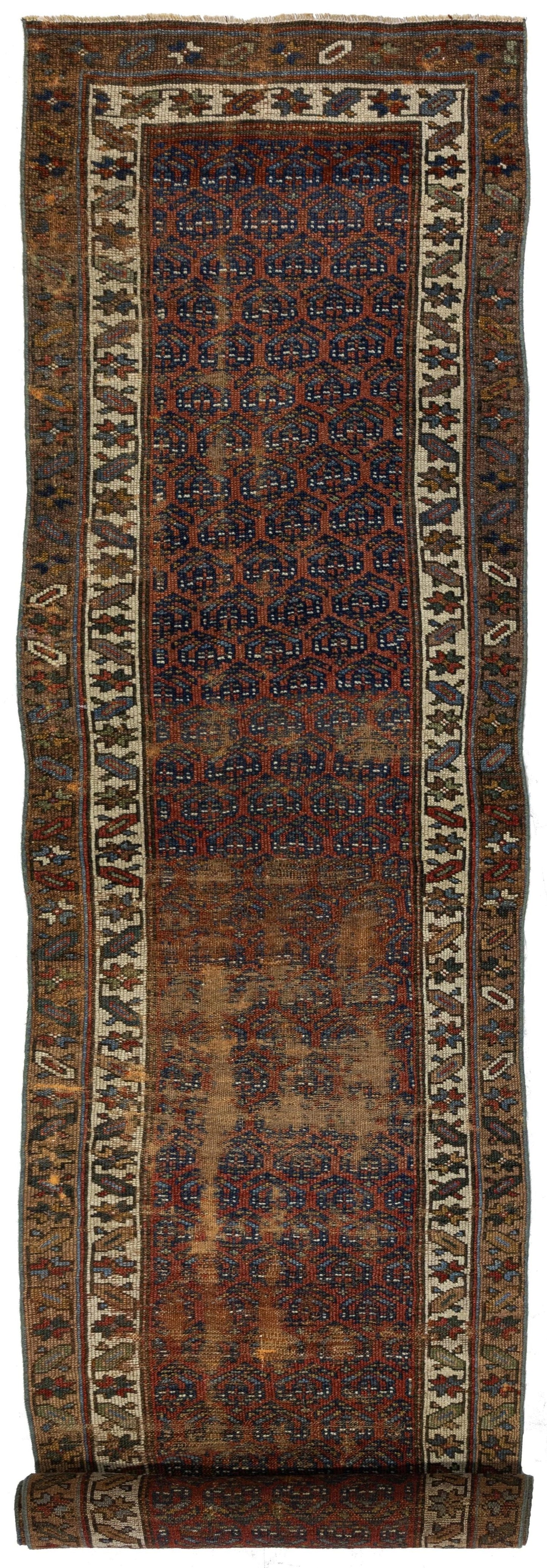 Vintage Kurd Handwoven Tribal Rug