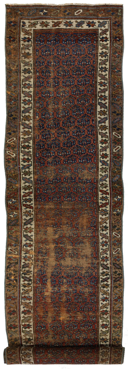 Vintage Kurd Handwoven Tribal Rug
