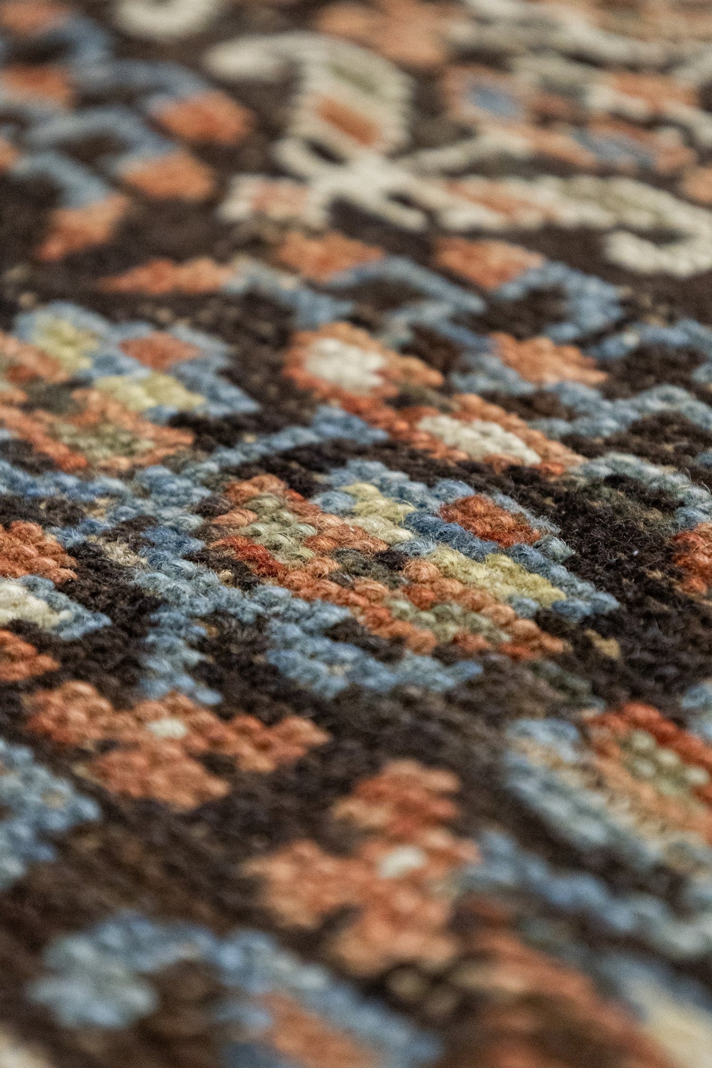 Vintage Kurd Handwoven Tribal Rug, J88234