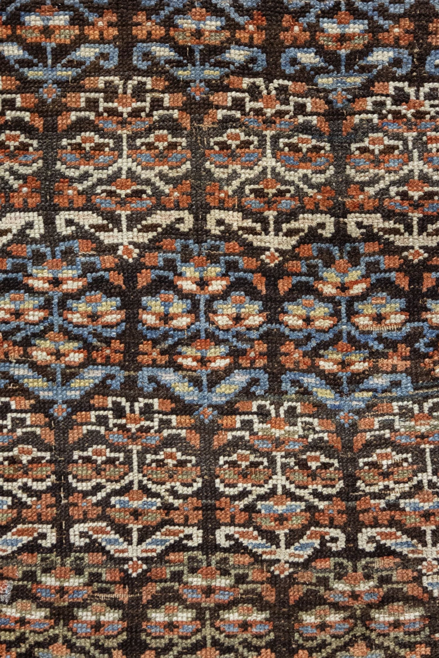 Vintage Kurd Handwoven Tribal Rug, J88234