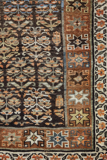 Vintage Kurd Handwoven Tribal Rug, J88234