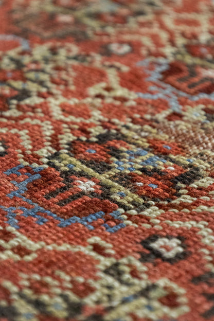 Vintage Kurd Handwoven Tribal Rug, J89150