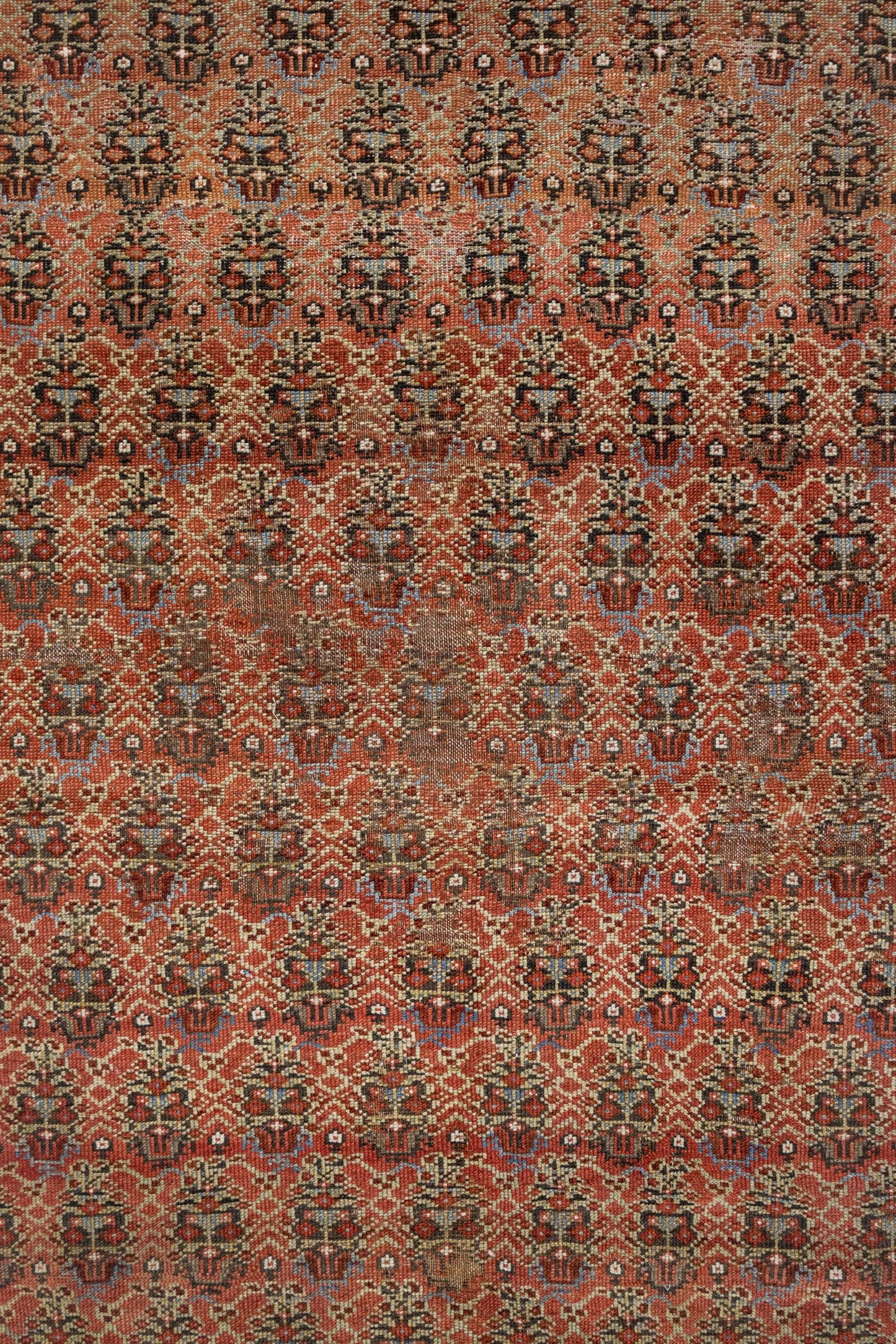 Vintage Kurd Handwoven Tribal Rug, J89150