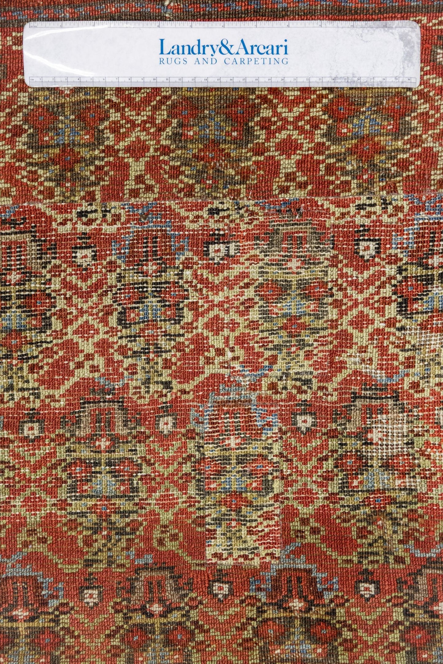 Vintage Kurd Handwoven Tribal Rug, J89150
