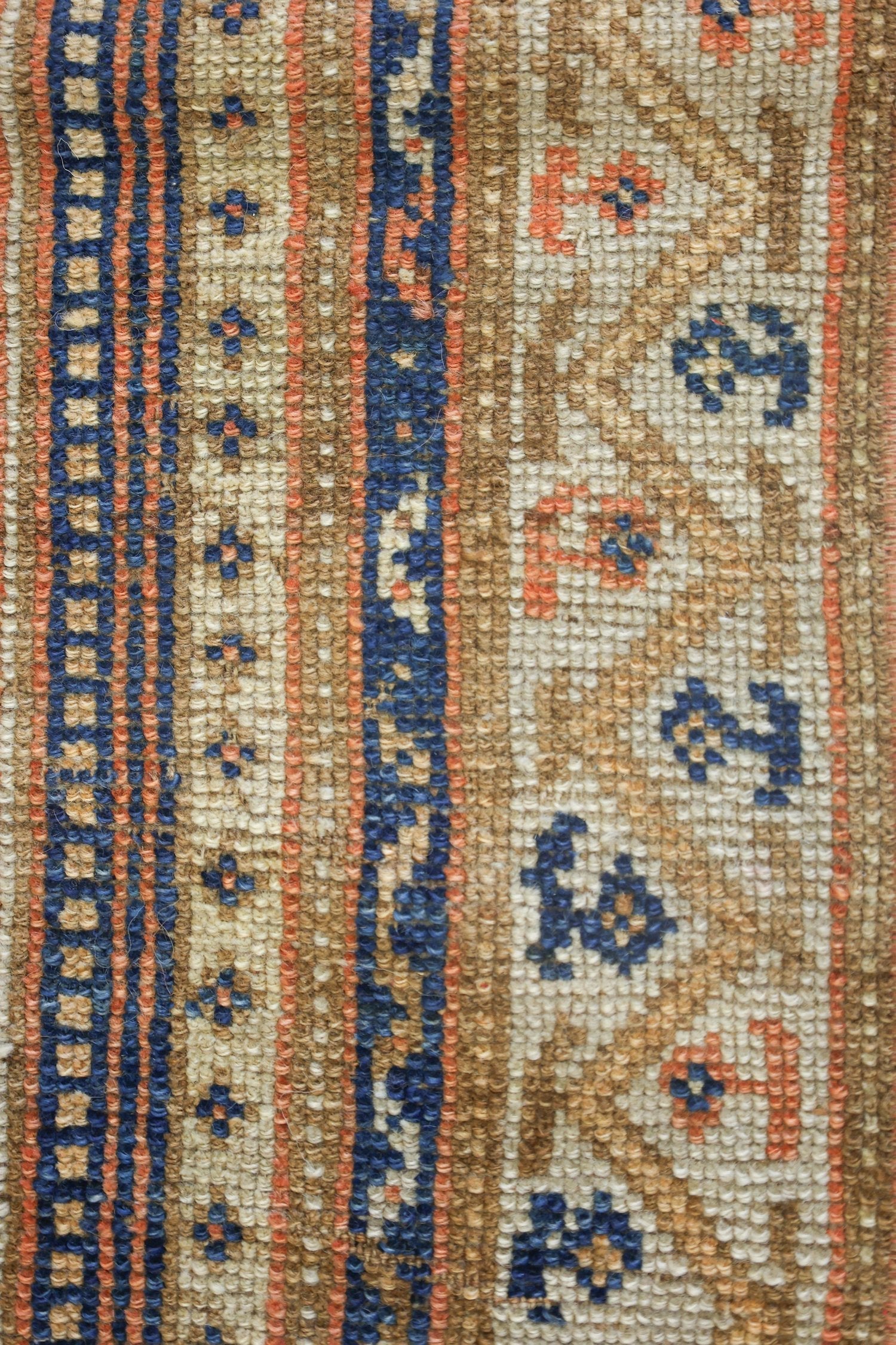 Vintage Kurdish Handwoven Tribal Rug, J73089