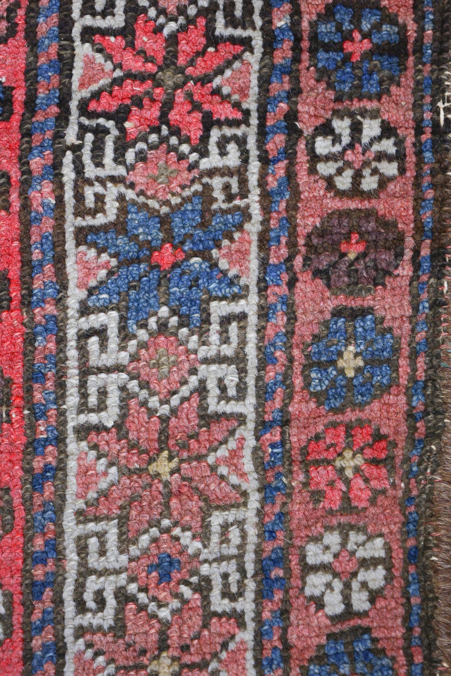 Antique Kurdish Handwoven Tribal Rug, JF8675