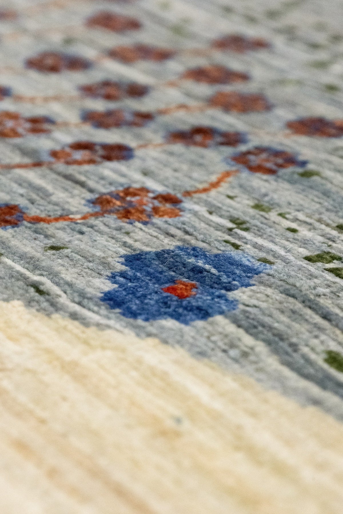 Landscape Gabbeh Handwoven Tribal Rug, J86040