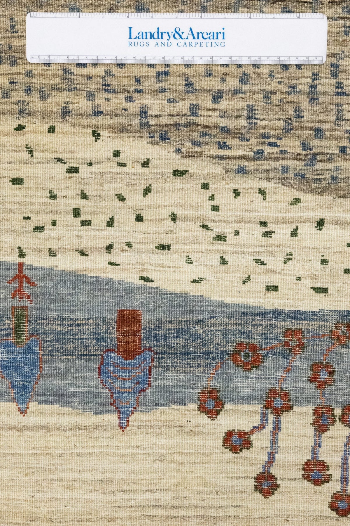 Landscape Gabbeh Handwoven Tribal Rug, J86040