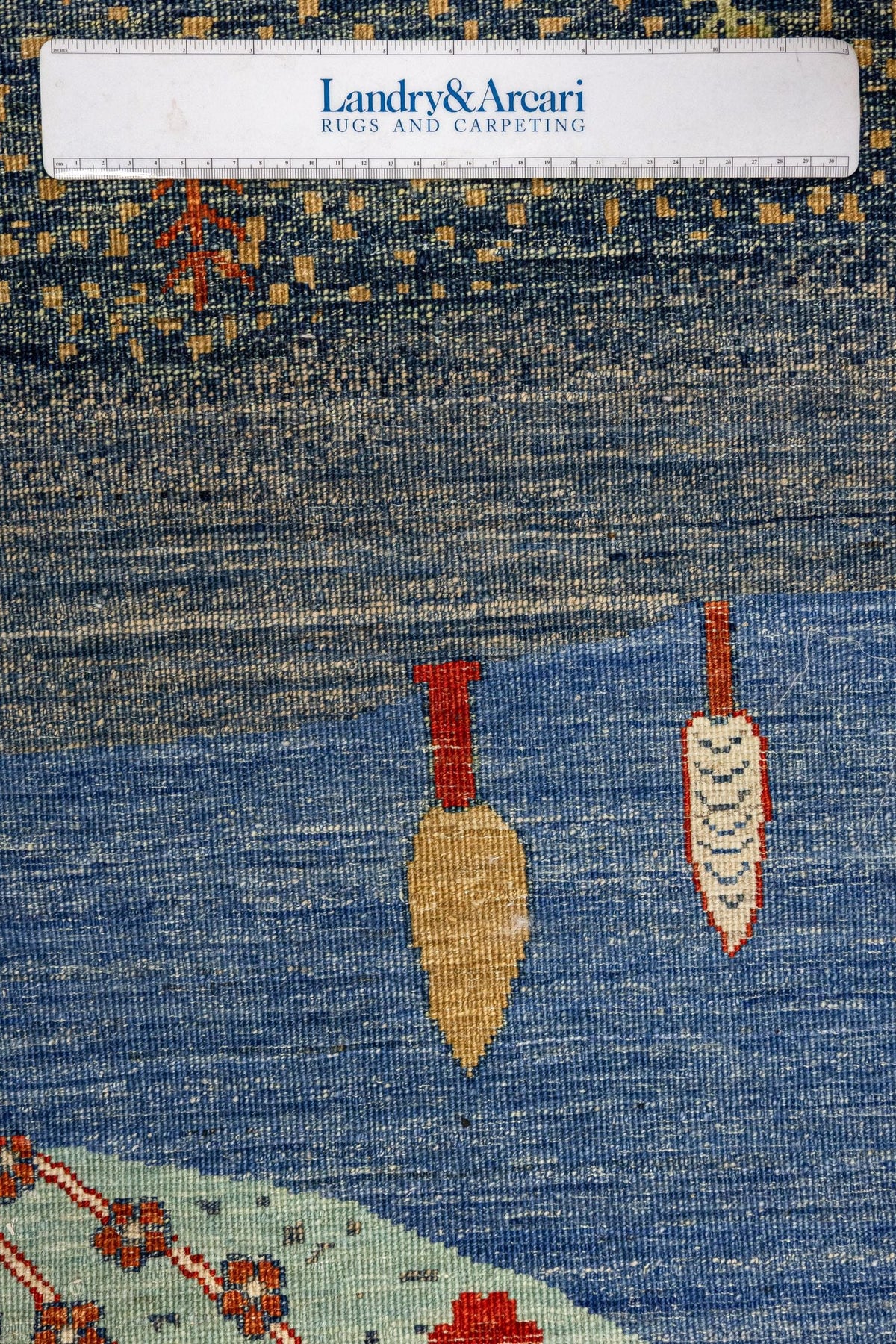 Landscape Gabbeh Handwoven Tribal Rug, J86041