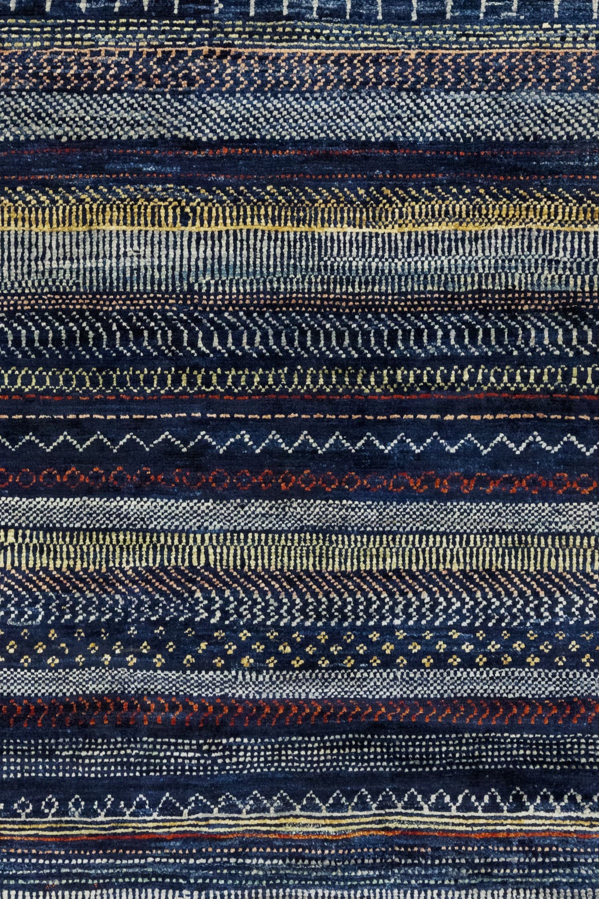 Landscape Gabbeh Handwoven Tribal Rug, J86042