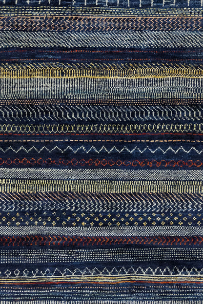 Landscape Gabbeh Handwoven Tribal Rug, J86042