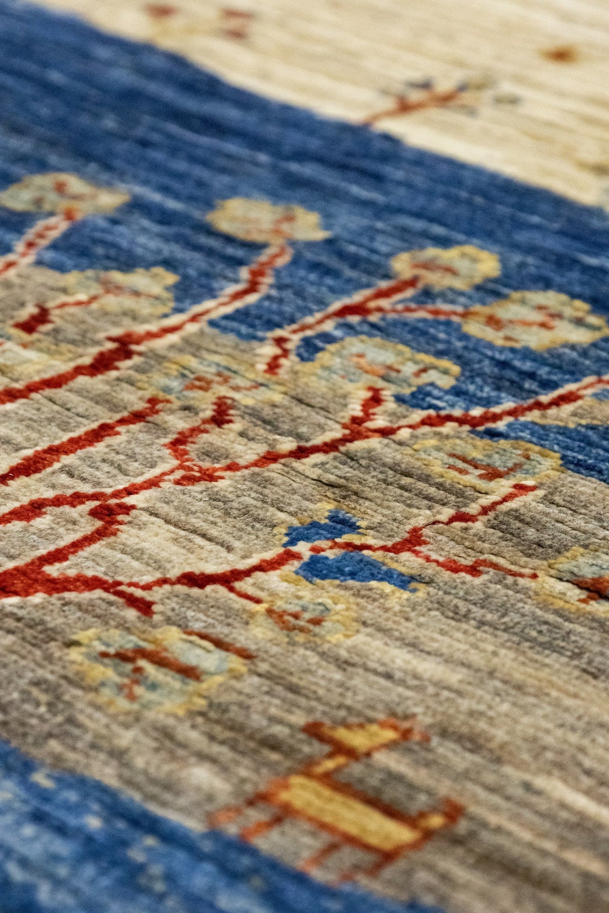 Landscape Gabbeh Handwoven Tribal Rug, J86043